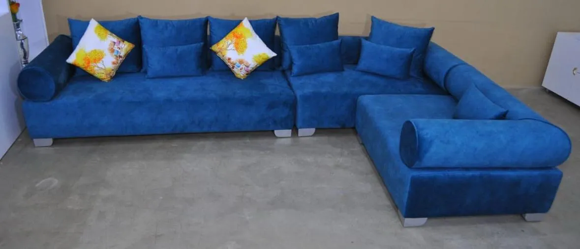 Sofá grande master azul